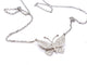 Collier Collier Papillon Or blanc Diamant 58 Facettes 06136CD
