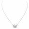 Collier Collier Or blanc Diamant 58 Facettes 578270CD