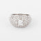 Bague Bague jonc pavée de diamant de diamant 58 Facettes 0