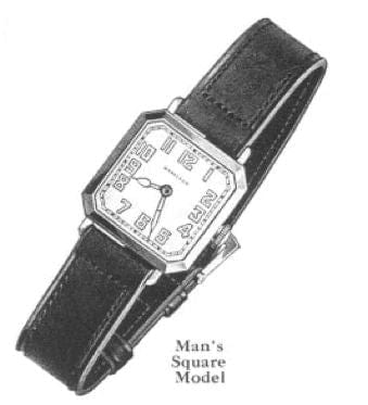 Montre Montre Hamilton Square, 1927 58 Facettes