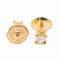 Boucles d'oreilles Boucles d'oreilles Puces Or jaune diamant 58 Facettes 2382025CN