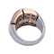 Bague 56 Bague Chimento or, nacre et diamants. 58 Facettes 32401