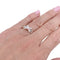 Bague 52 Bague Chaumet, "Jeux de Liens", or blanc, diamants. 58 Facettes 32280