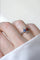 Bague 53.5 Bague trèfle, saphir, diamant, et rubis 58 Facettes