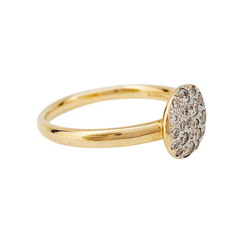 Bague 50 Bague Pomellato, "Sabbia", or rose, diamants. 58 Facettes 30922