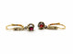 Boucles d'oreilles Boucles d'oreilles Dormeuses Or jaune Rubis 58 Facettes 1265915CD