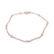 Bracelet Bracelet gouttière or rose et diamants. 58 Facettes 32308