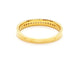 Bague 56 Bague Alliance Or jaune Diamant 58 Facettes 06349CD