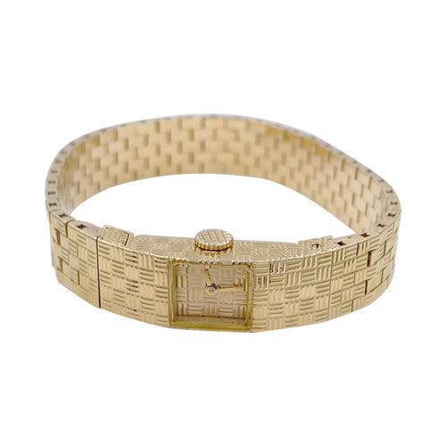 Montre Montre vintage Boucheron or jaune. 58 Facettes 32148