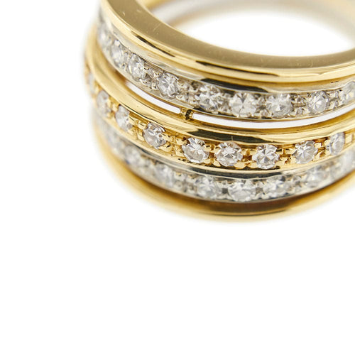 Bague 53 Bague diamants deux ors 58 Facettes 32987