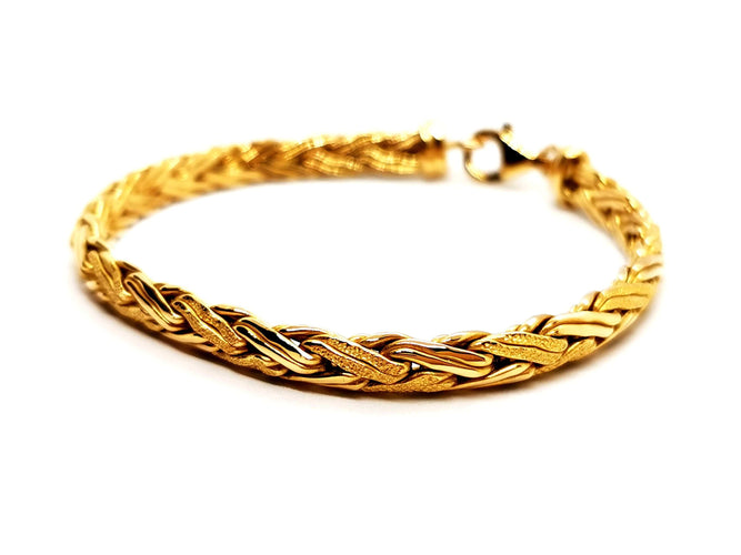 Bracelet Bracelet Maille palmier Or jaune 58 Facettes 1167359CD