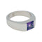 Bague 51 Bague Cartier, "Tank", or blanc, améthyste. 58 Facettes 31057