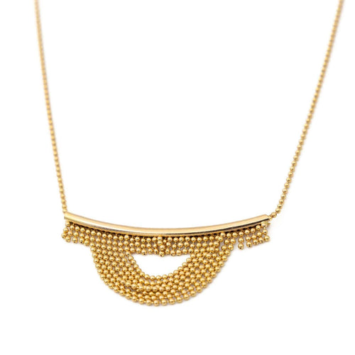 Collier Collier Maille boule Or jaune 58 Facettes 2067235CN