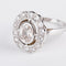 Bague Bague marguerite en or gris et diamant 58 Facettes 0