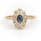 Bague 55.5 Bague Or jaune Saphir 58 Facettes 1856265CN