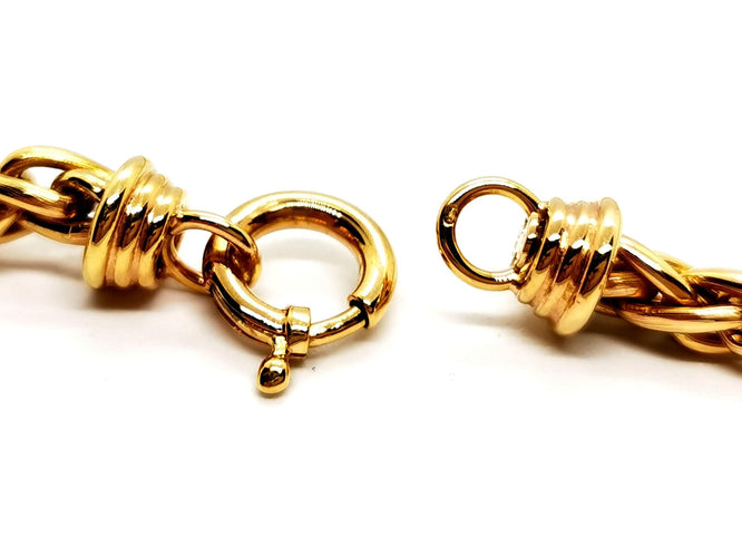 Collier Collier Maille palmier Or jaune 58 Facettes 1167346CN