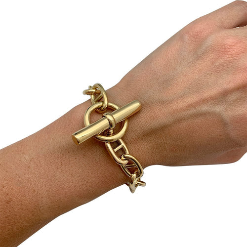Bracelet Bracelet maille marine en or jaune. 58 Facettes 31913
