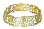 Bracelet Bracelet vintage or émail blanc attribué à Lucien Gautrait 58 Facettes 23086-0159