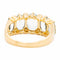 Bague 53 Bague Bandeau Or jaune Topaze 58 Facettes 2112644CN