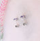 Boucles d'oreilles Boucles d'oreilles puces Tanzanites Or Blanc 58 Facettes AA 1496
