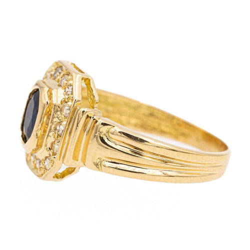 Bague 53 Bague Or jaune Saphir 58 Facettes 2360847CN