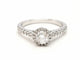 Bague 53 Bague Solitaire Or blanc Diamant 58 Facettes 578819RV