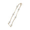 Bracelet Bracelet or rose et perles Akoya. 58 Facettes 30740