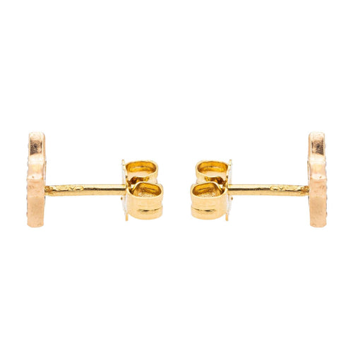 Boucles d'oreilles Boucles d'oreilles Puces Or jaune Diamant 58 Facettes 2677098CN