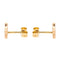 Boucles d'oreilles Boucles d'oreilles Puces Or jaune Diamant 58 Facettes 2677098CN