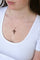 Pendentif Croix ancienne en or rose et diamants 58 Facettes