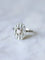 Bague Bague de fiançailles ovale Art Deco platine or blanc et diamants 58 Facettes