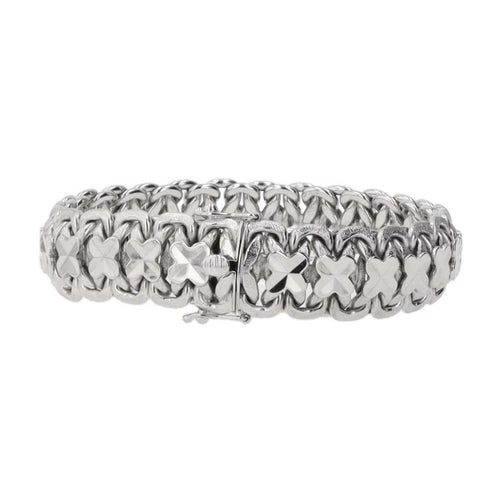 Bracelet Bracelet Or blanc 58 Facettes 1763143CN