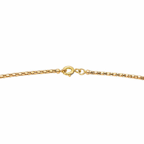 Collier Collier maille pop corn Or jaune 58 Facettes 2600620CN