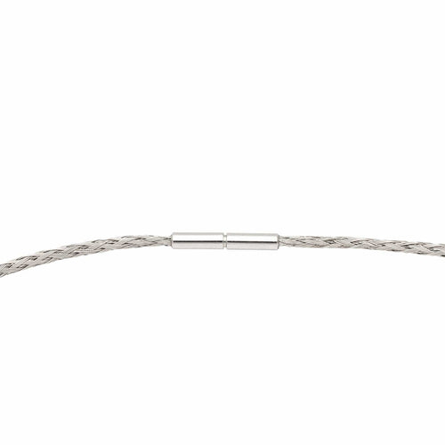 Collier Collier Tressé Or blanc 58 Facettes 2682342CD