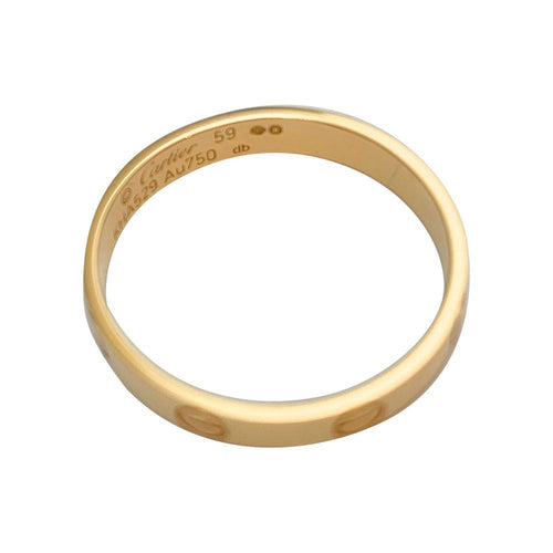 Bague 59 Bague Cartier, "Alliance Love", or rose. 58 Facettes 31421