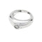 Bague 55 Bague jonc, or blanc, diamant. 58 Facettes 30841