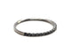 Bague 54 Bague Alliance Or noir Diamant 58 Facettes 578787RV