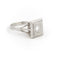 Bague 51 Bague Art déco Or blanc Diamant 58 Facettes 1783263CN