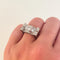Bague Bague Tank Platine Diamants 58 Facettes 1