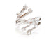 Bague 56 Bague Or blanc Diamant 58 Facettes 06357CD