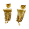 Boucles d'oreilles Boucles d'oreilles Stern "Filament" en or jaune et diamants. 58 Facettes 30828