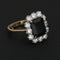 Bague Bague Marguerite or jaune, saphir et diamants "Ma Star" 58 Facettes 1814