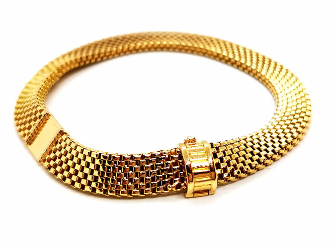 Bracelet Bracelet Maille Vénitienne Or jaune 58 Facettes 1468596CN