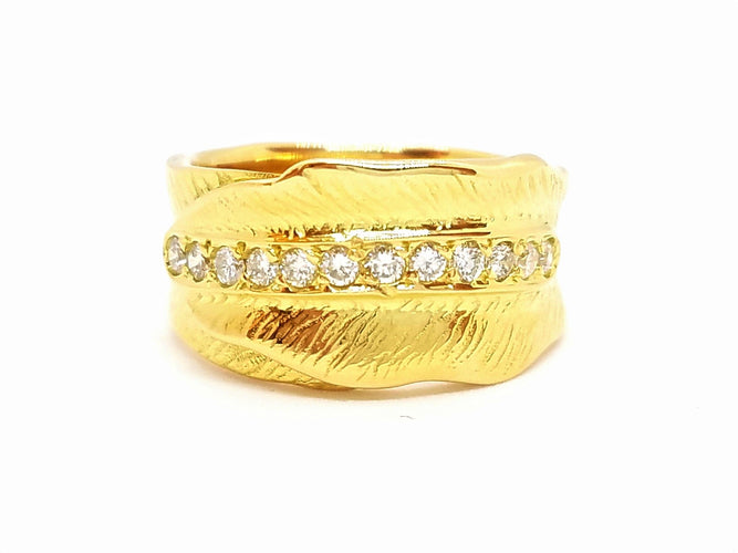 Bague 52 Bague Or jaune Diamant 58 Facettes 757308CN