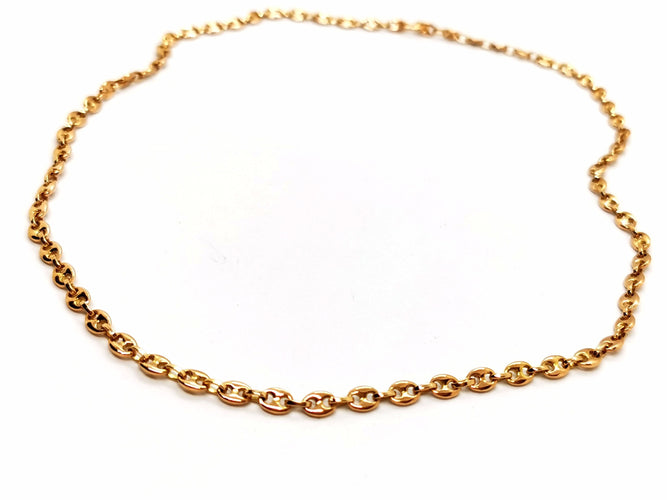Collier Collier Maille grain de café Or jaune 58 Facettes 1783181CN