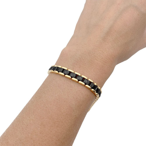 Bracelet Bracelet Chanel, "Ultra", or jaune, céramique. 58 Facettes 33084