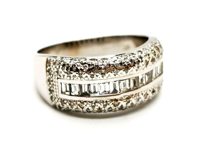 Bague 70 Bague Or blanc Diamant 58 Facettes 1132902CD