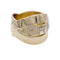 Bague 50 Bague Chanel, "Bolduc Signature", or jaune, diamants. 58 Facettes 32782