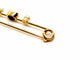 Broche Broche Or jaune Saphir 58 Facettes 1752244CN