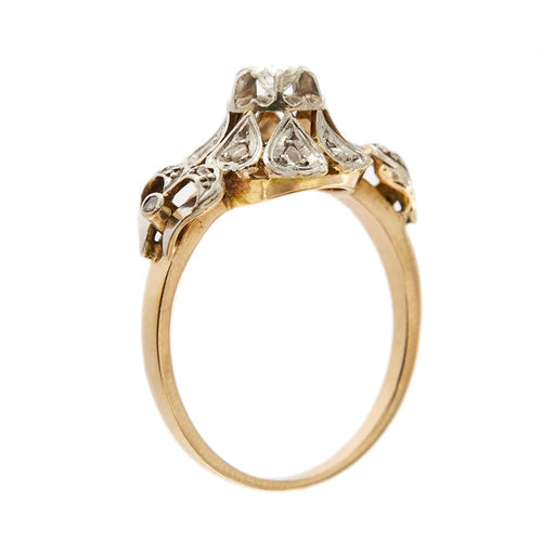 Bague 60 Bague fleur diamants 58 Facettes 32274
